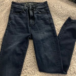 American eagle high rise, super stretch jegging